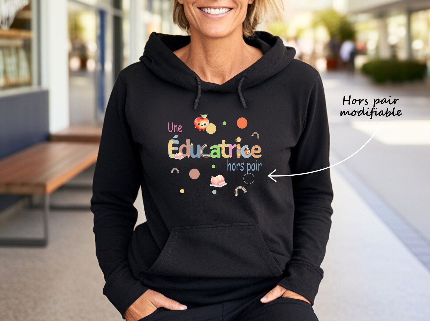 Hoodie éducatrice