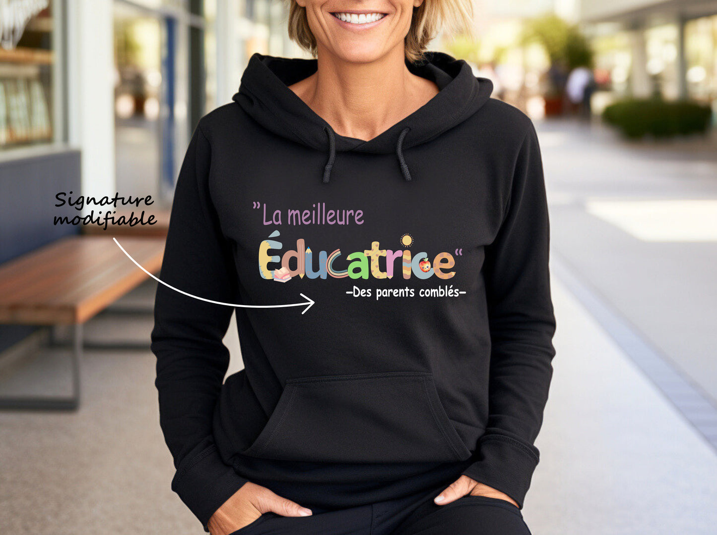 Hoodie éducatrice