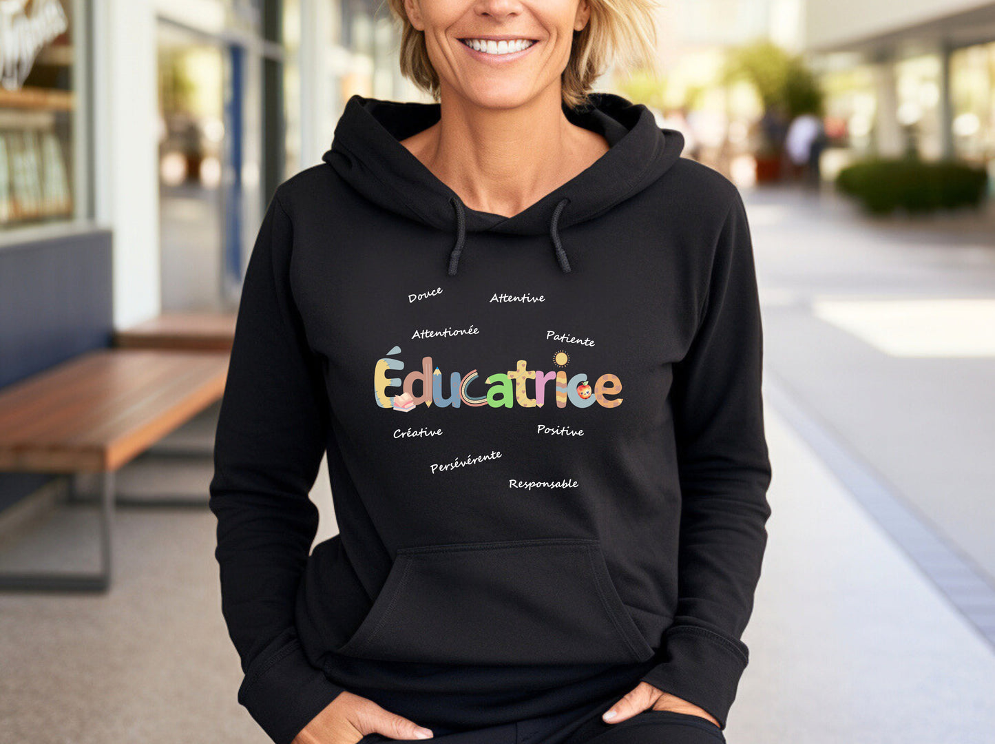 Hoodie éducatrice