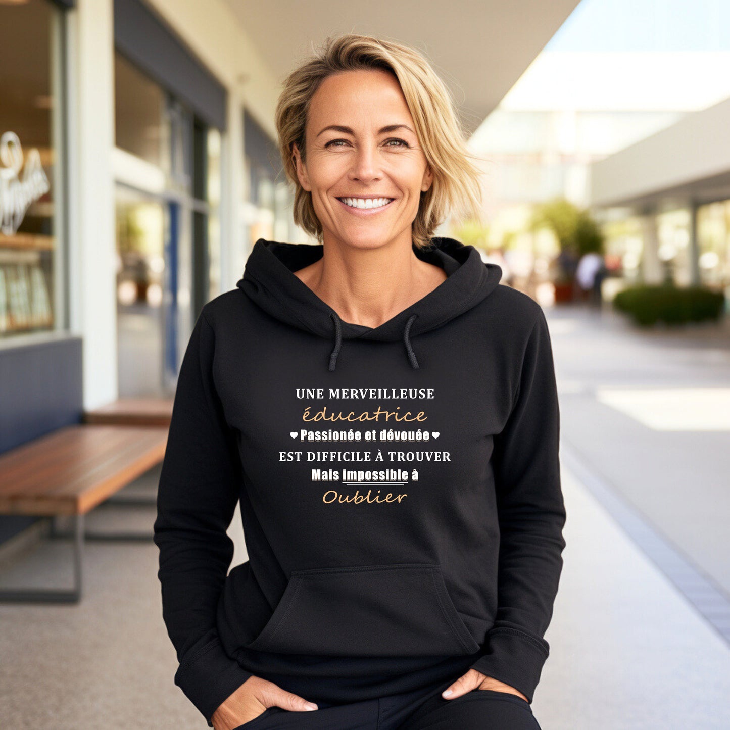 Hoodie éducatrice