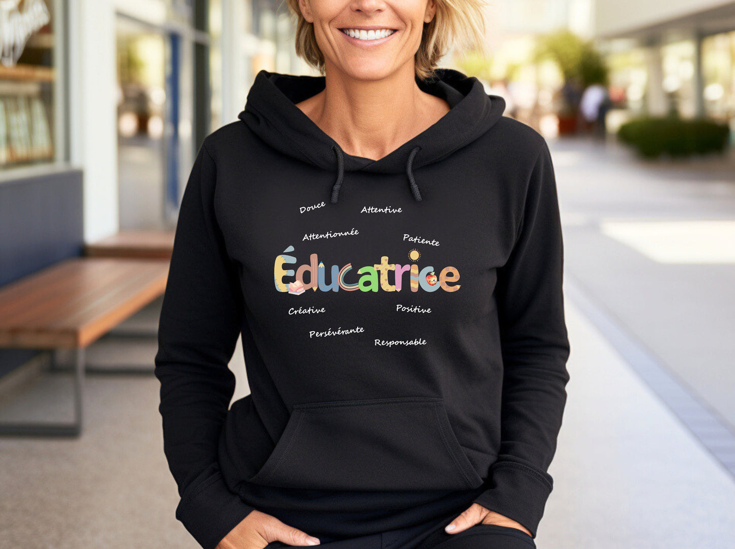 Hoodie éducatrice