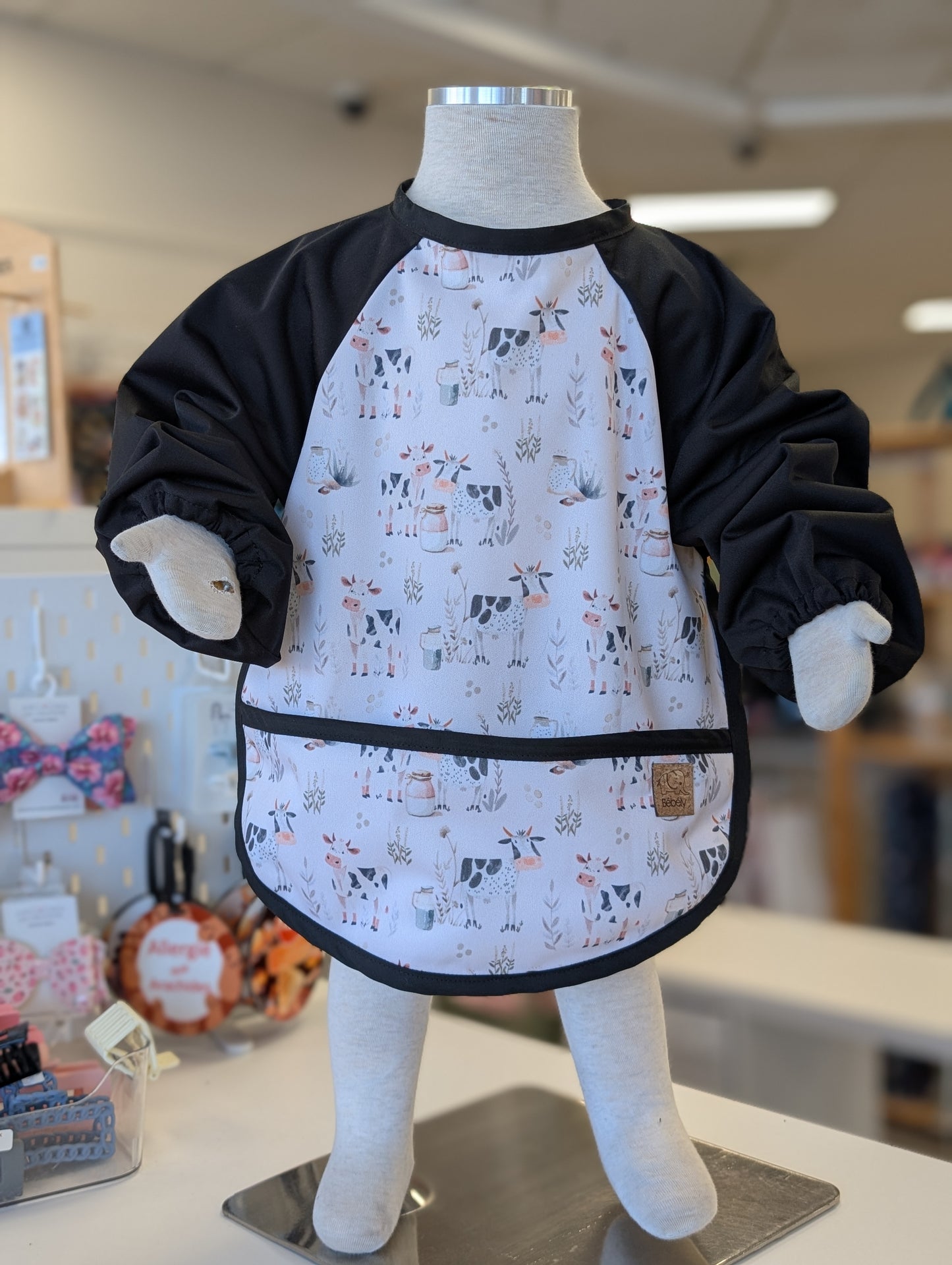 Bavoir à manches longues